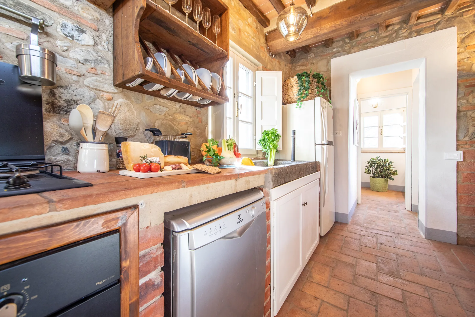 Cucina in stile rustico