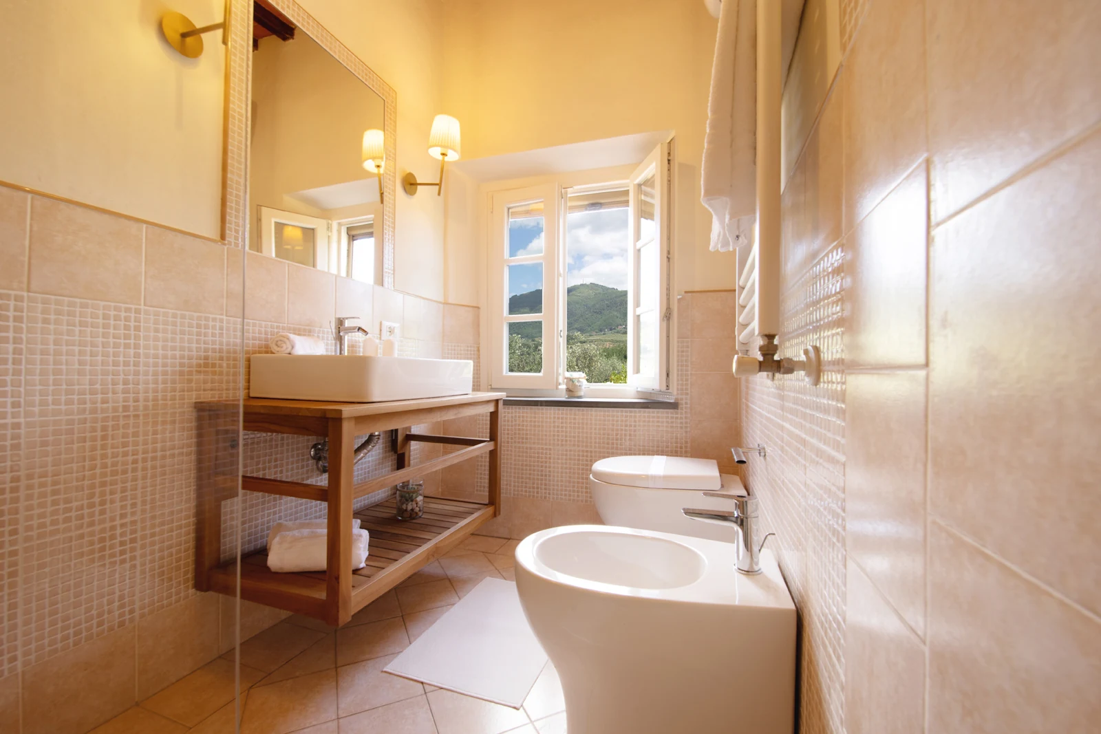 Lavabo e sanitari del bagno